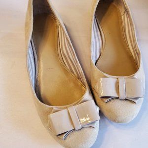 Cute Ballet Flat Suede Shoe